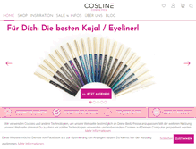 Tablet Screenshot of cosline.de